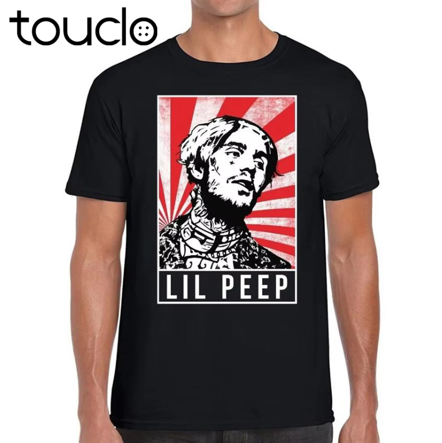 Poster Men Fashion - Camiseta Preta Masculina Nova com Estampa