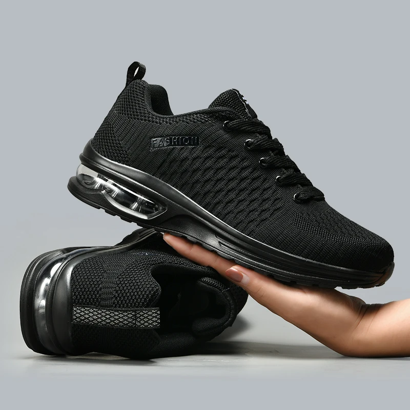 Mens Fashion Trainers - Homens tênis de corrida rendas até