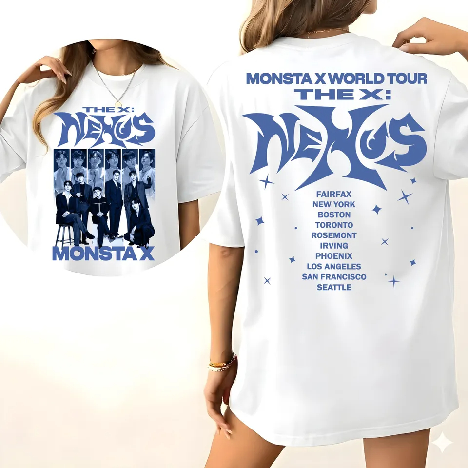 Men'S Fashion X - MONSTA X The X: T-shirt da