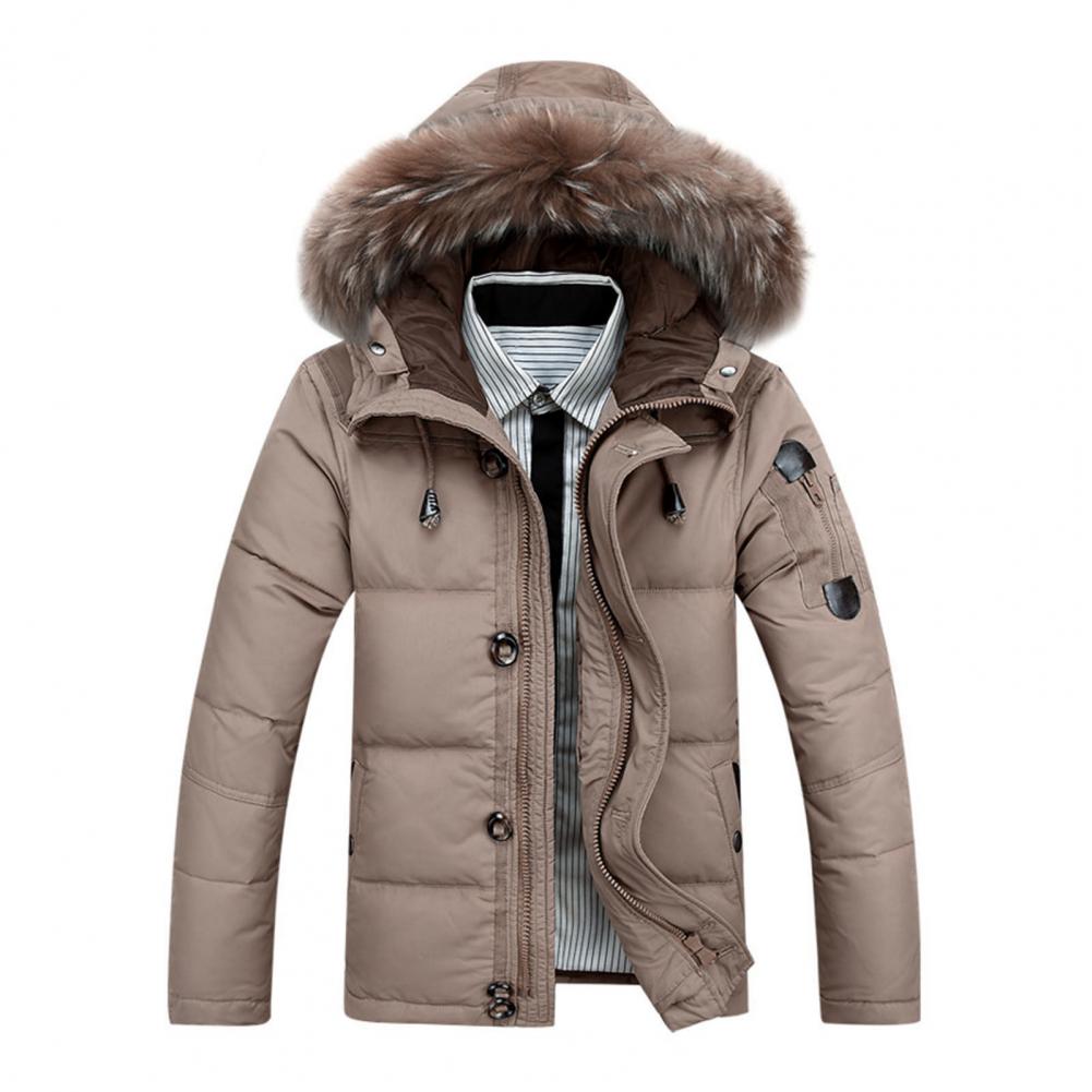 Men'S Fashion With Hat - Jaqueta Masculina Casual Corta-Vento Versátil Nova