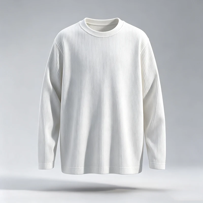 Men'S Fashion T Shirts - Camiseta masculina de manga comprida com