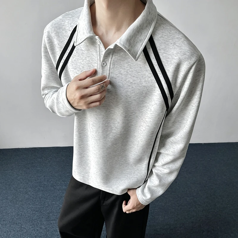 Camisa polo de manga comprida  - Mens Fashion Summer avaliação e preço