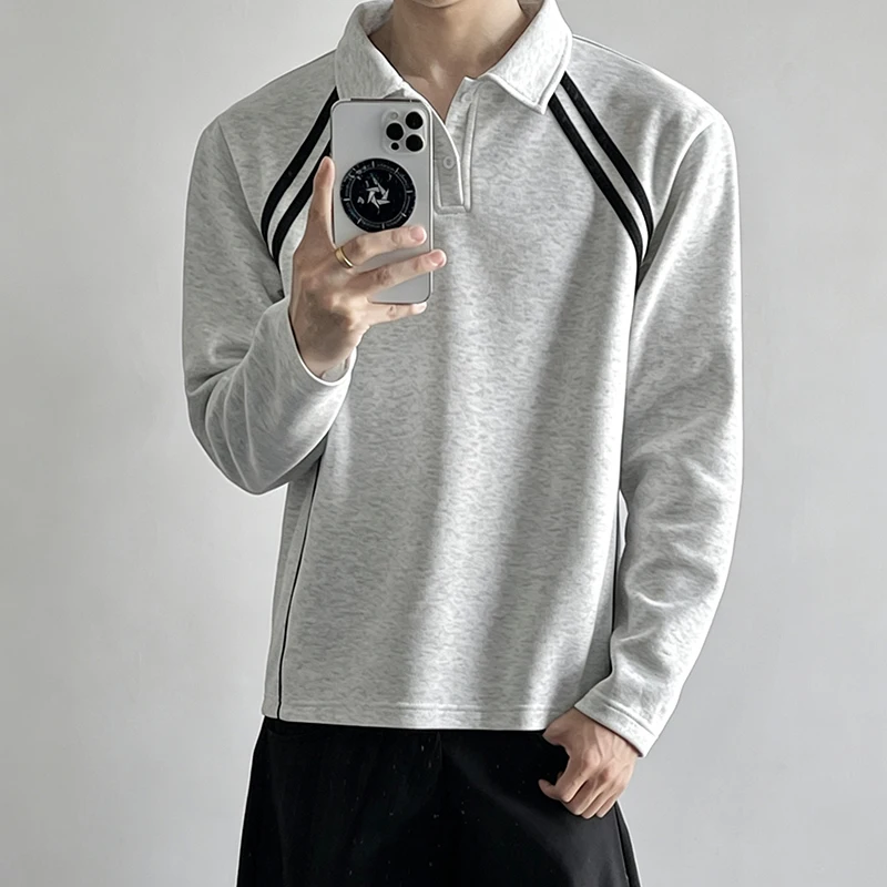 Camisa polo de manga comprida  - Mens Fashion Summer avaliação e preço