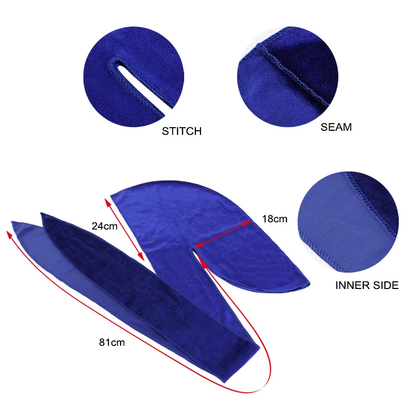 kkjoy Durags Unissex de Veludo - Men'S Fashion With Hat avaliação e preço