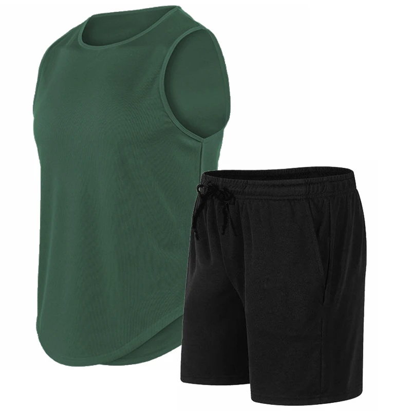 Conjunto de Camiseta Sem Manga - Mens Fashion Summer avaliação e preço