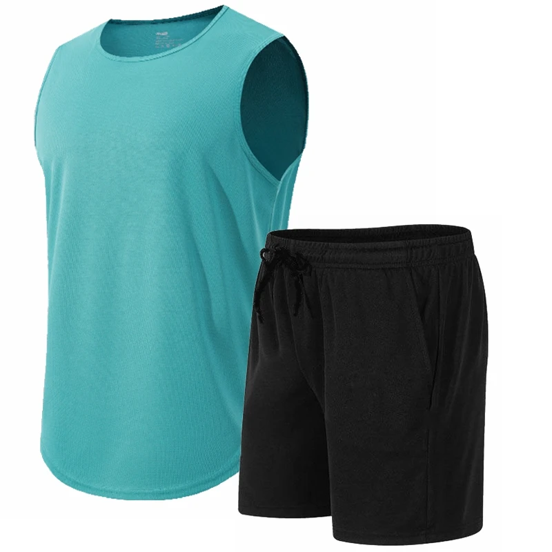 Conjunto de Camiseta Sem Manga - Mens Fashion Summer avaliação e preço