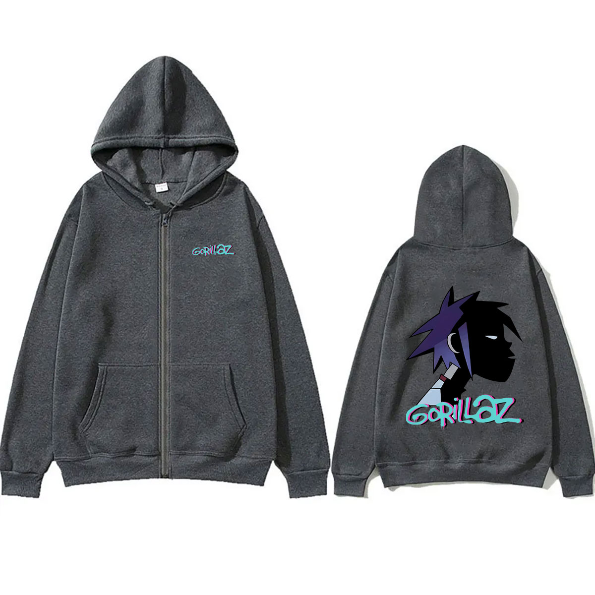 Moletom com zíper e estampa do - Mens Fashion Zip Up Hoodies avaliação e preço