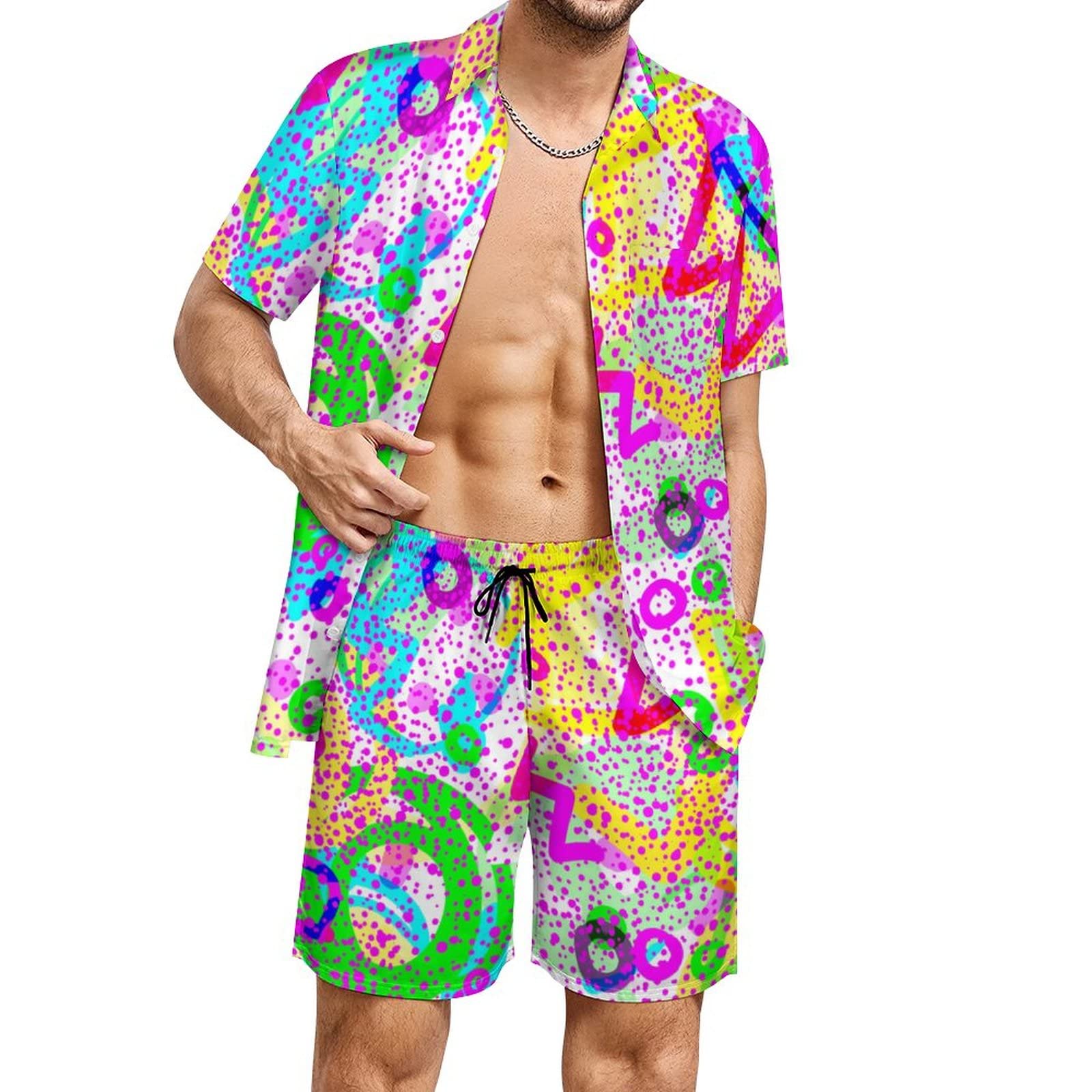 Conjunto de Camisa e Shorts Ma - Mens Fashion Clothes avaliação e preço