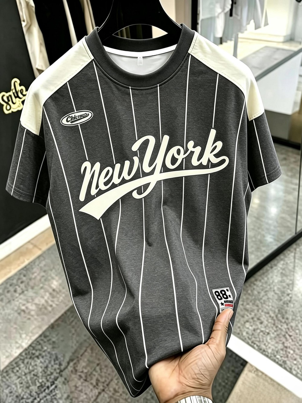 Camiseta Masculina de Verão co - Men'S Fashion New York avaliação e preço