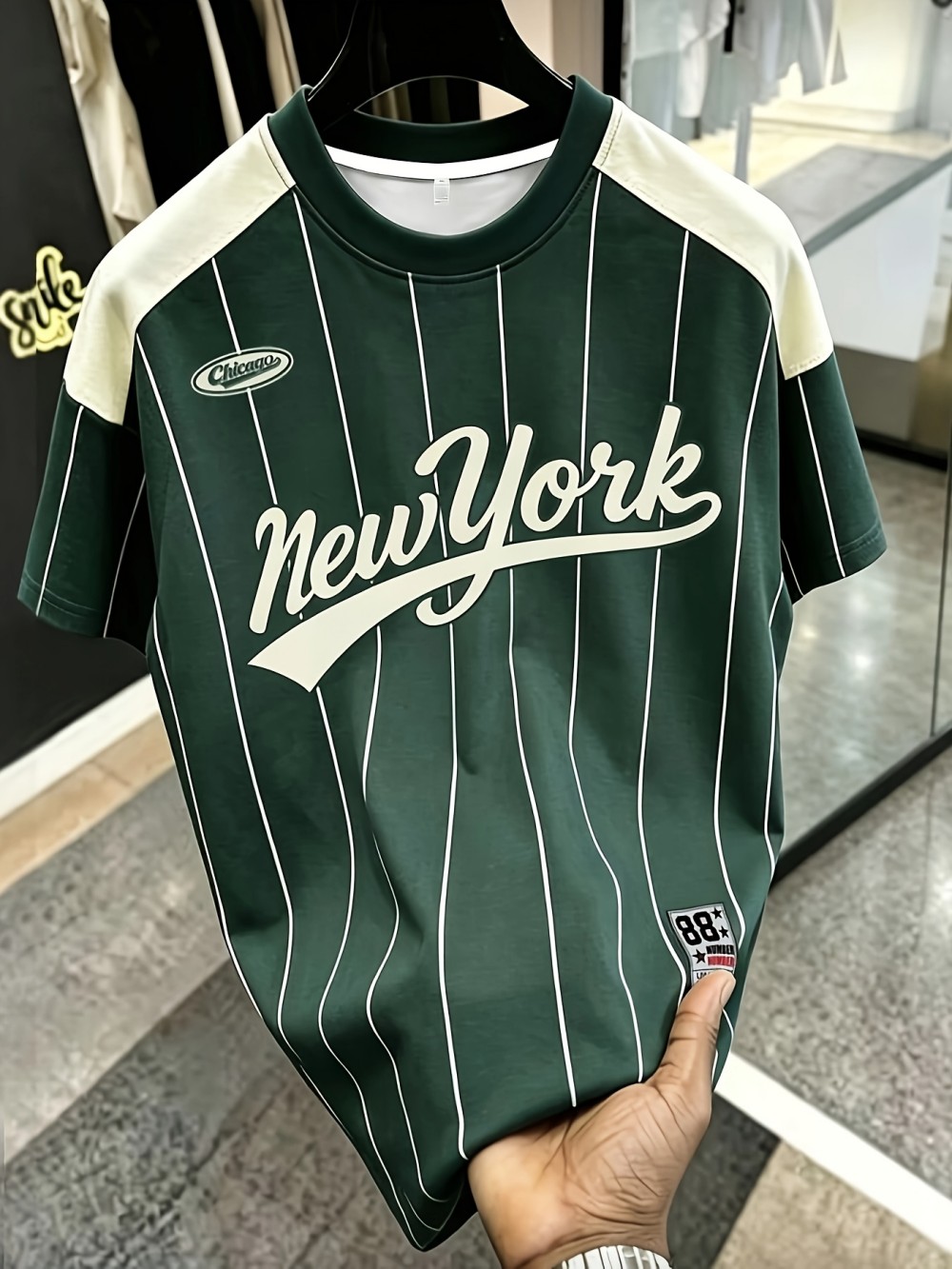 Camiseta Masculina de Verão co - Men'S Fashion New York avaliação e preço