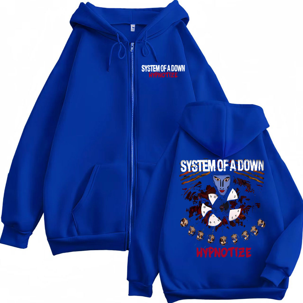 Rock Band System of A Down Hyp - Mens Fashion Zip Up Hoodies avaliação e preço