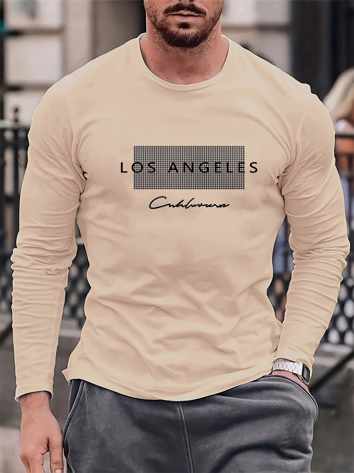 Camiseta masculina de manga co - Mens Fashion Summer avaliação e preço