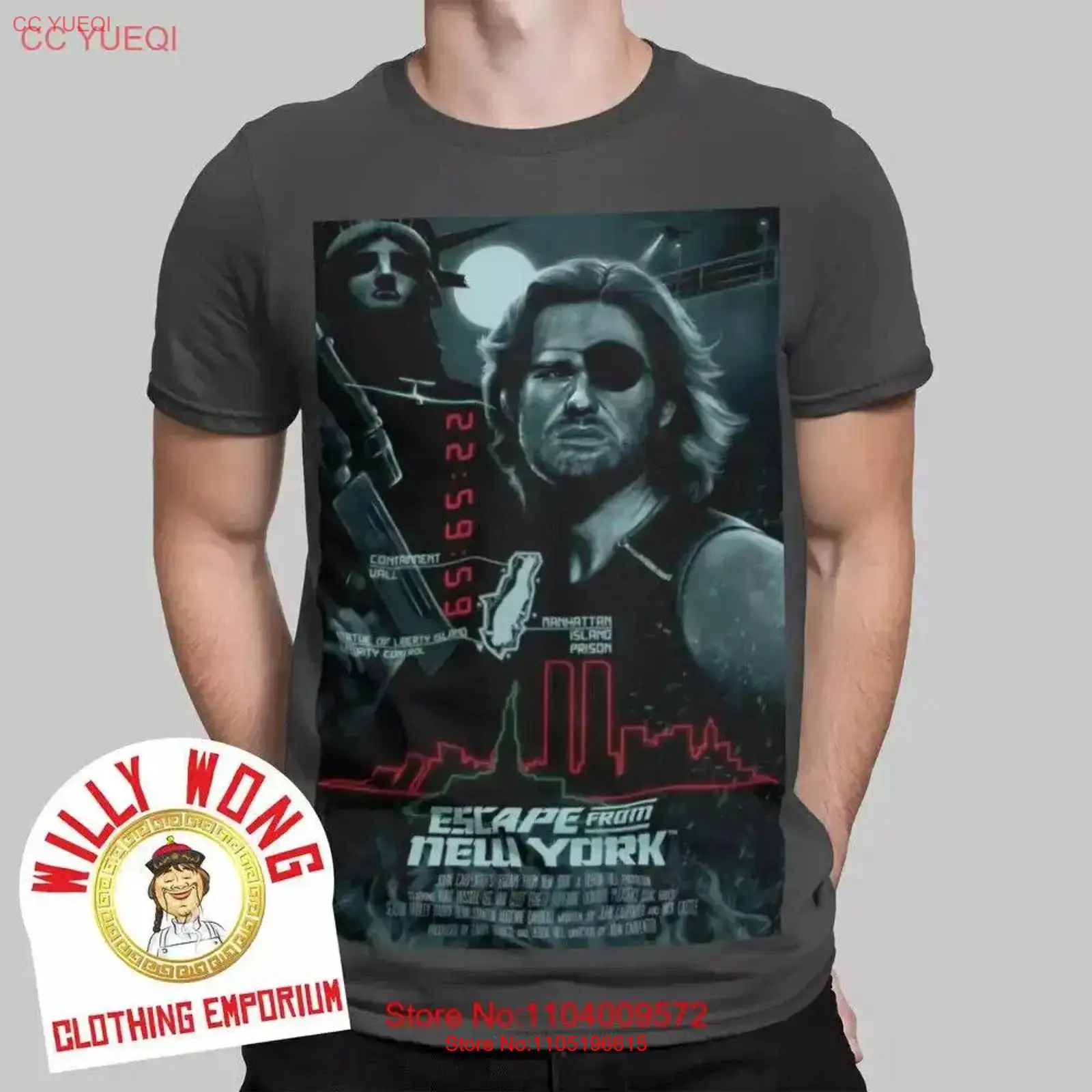 Fuga de nova york t camisa ret - Poster Men Fashion avaliação e preço
