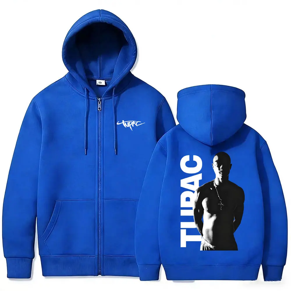 Moletom com zíper do rapper Tu - Mens Fashion Zip Up Hoodies avaliação e preço